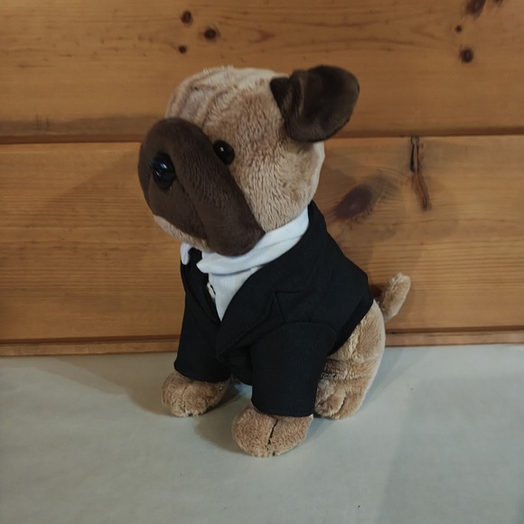 The Unbranded Brand Other - Universal Studios MIB Men In Black Frank Alien Attack Pug Dog Plush 8" E3